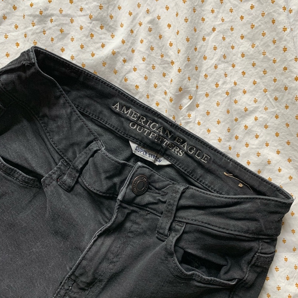 *3/$20* AMERICAN EAGLE Stretch Black Skinny Jeans